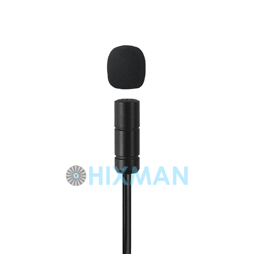 HIXMAN LB3 Lavalier Lapel Mic For Sennheiser Shure Wisycom Zaxcom Transmitter