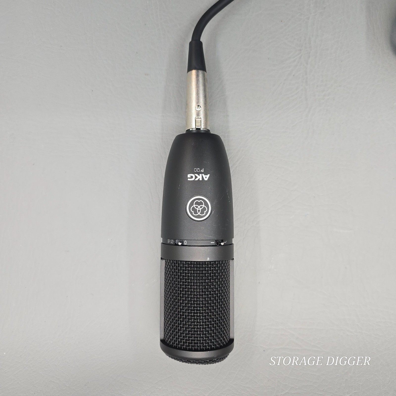 AKG P120 Project Studio Line Black Condenser Microphone Cardioid with Extras