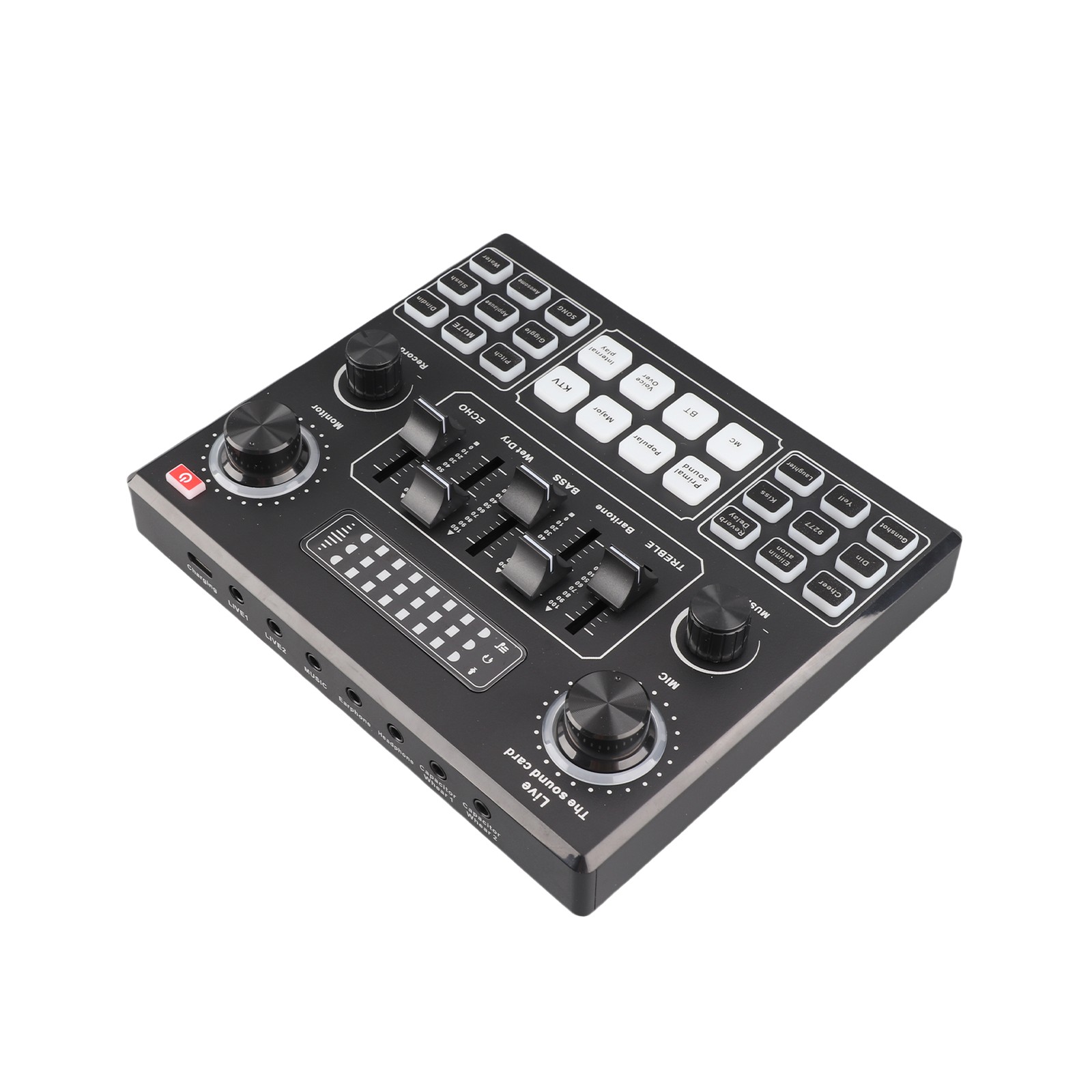 Multifunctional Live V9 Sound Card And BM800 Suspension Microphone Kit RLWX