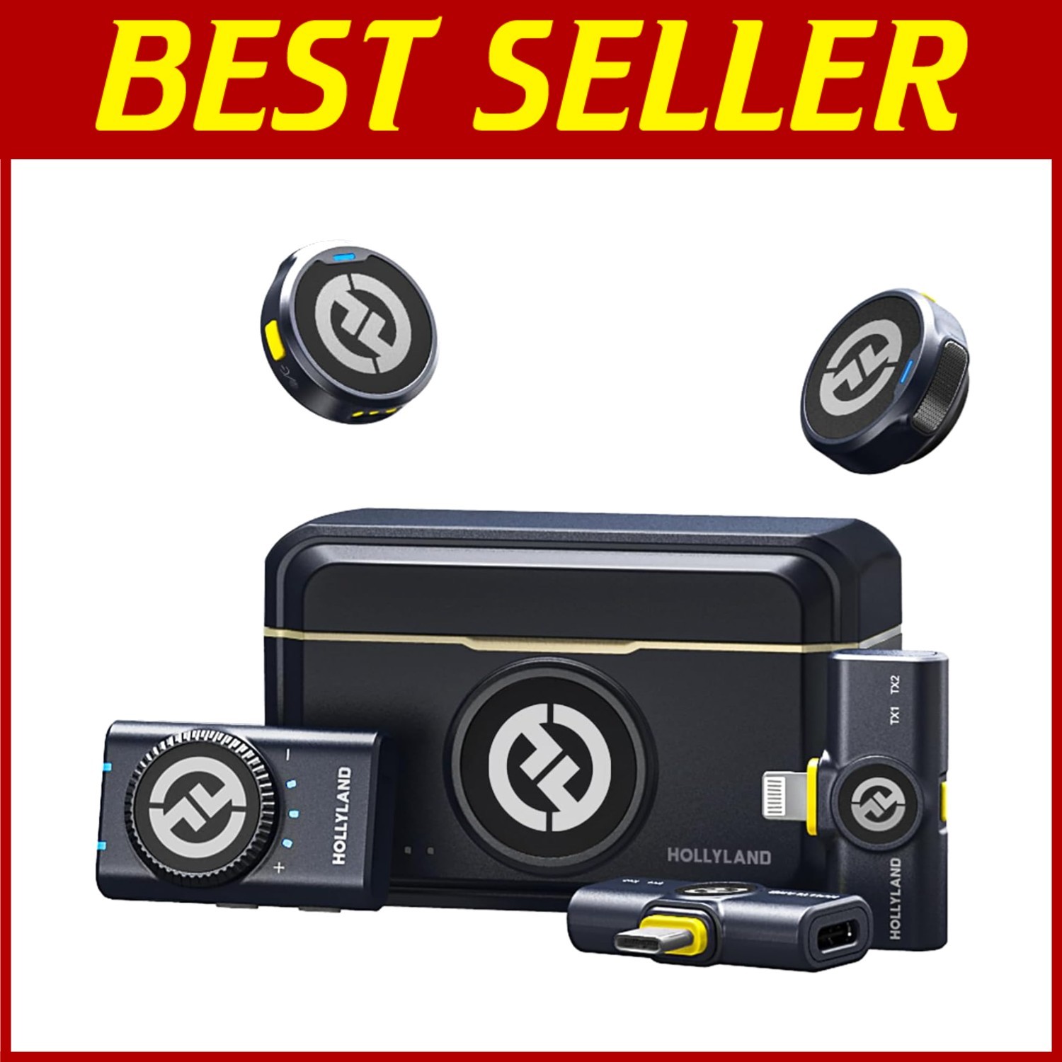 High Fidelity Lavalier Mic 48kHz/24-bit Audio