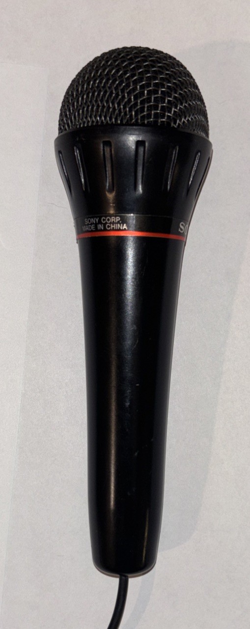 Sony F-V100 Omnidirectional Dynamic Vocal Microphone Mic