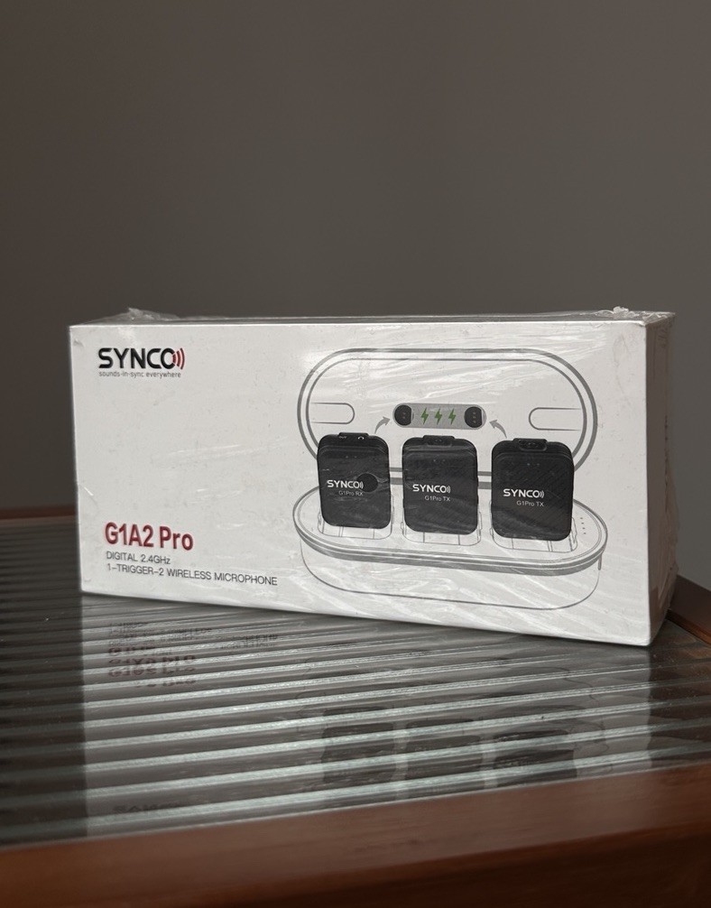 SYNCO G2A2 Pro G2 Series Wireless Digital Lavalier Microphone System 2 Piece