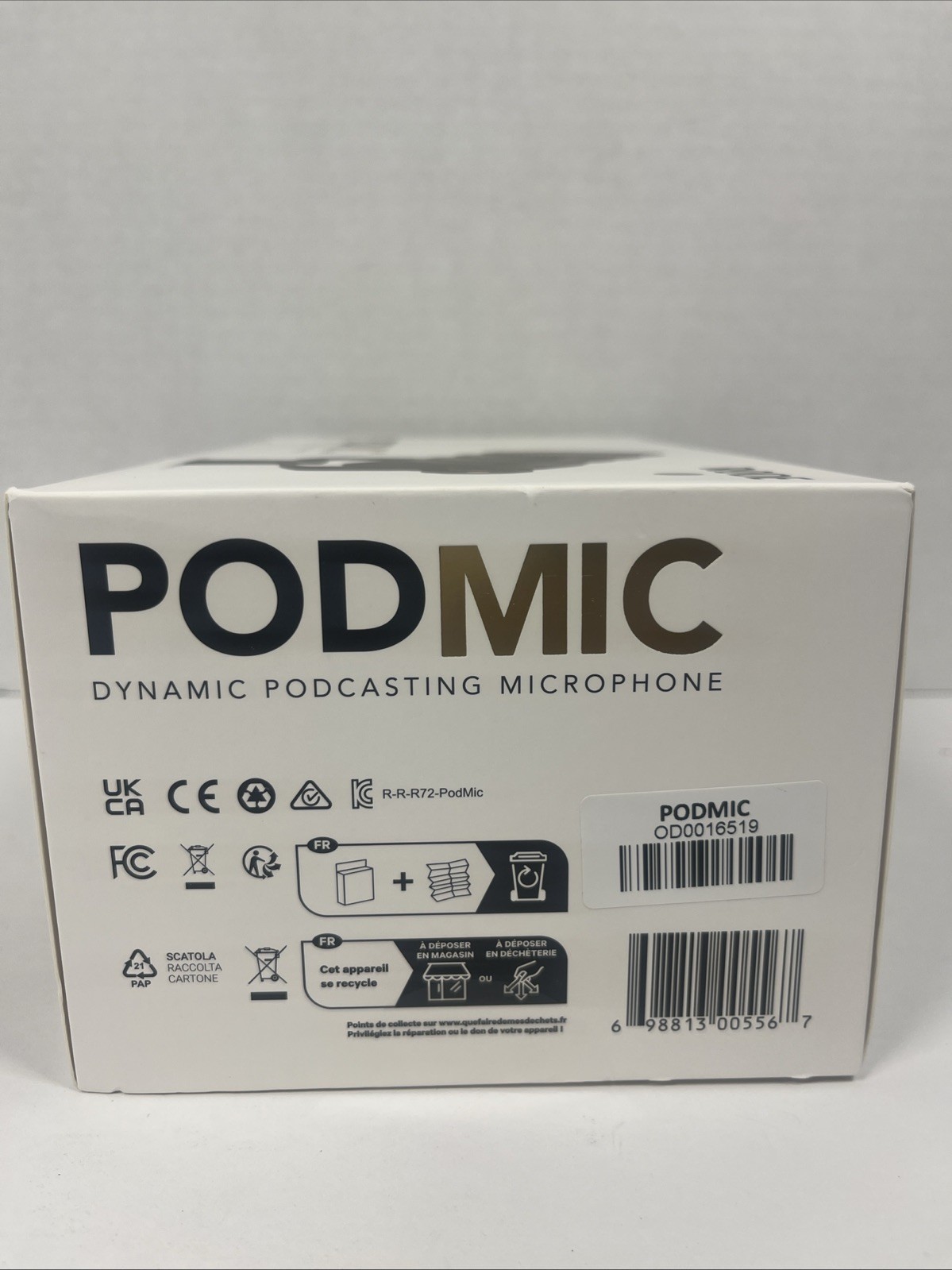 RODE PODMIC DYNAMIC PODCASTING MICROPHONE BRAND NEW FACTORY SEALED