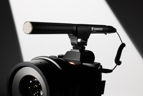 Sennheiser MKE600 Battery-Powered Shotgun Microphone for Video Camera New