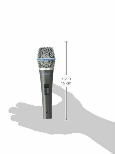 EMB Dynamic Microphone Mic w/Extra Adapter Karaoke Systems & Computers 6.3mm