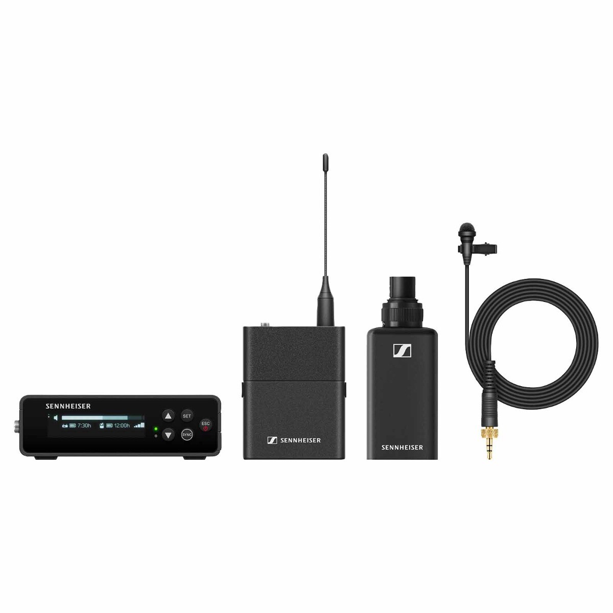 Sennheiser EW-DP ENG SET (R1-6) Portable Digital Wireless Lavalier Microphone…