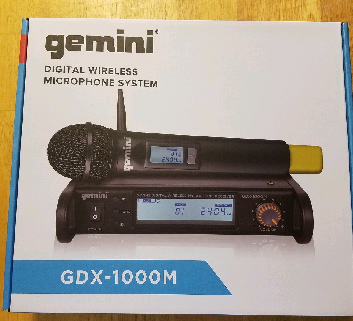 Gemini GDX-1000M Digital Wireless Microphone system