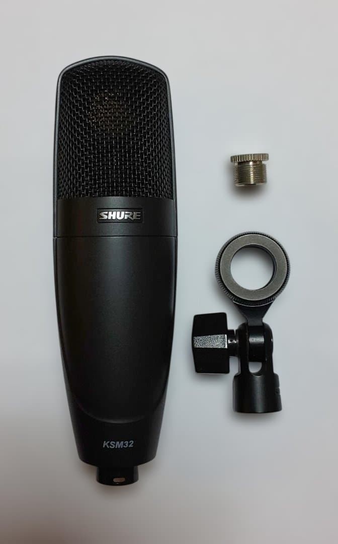 Shure KSM32 Condenser Microphone Body 0dB/-15dB Attenuation, Flat Response