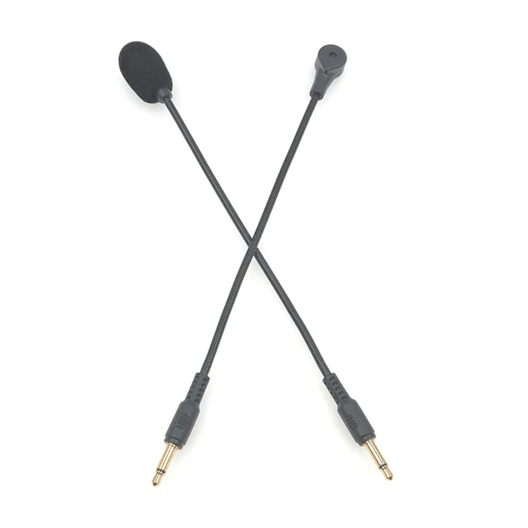 ZJ033MR-03 17cm Mono 3.5mm Straight Plug Gaming Headset Sound Card Live Microph