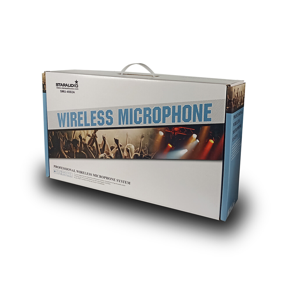 4CH UHF Handheld Wireless MicrophoneS Church KTV Audio Mics Club Karaoke System