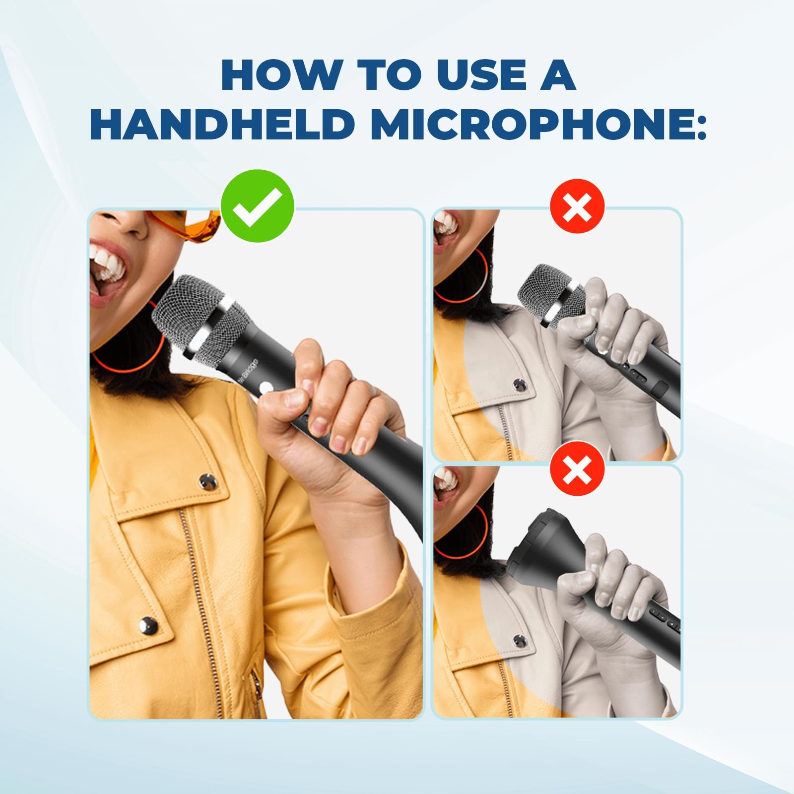 Bluetooth Microphone Wireless Voice Amplifier, Professional Intelligent Noise…