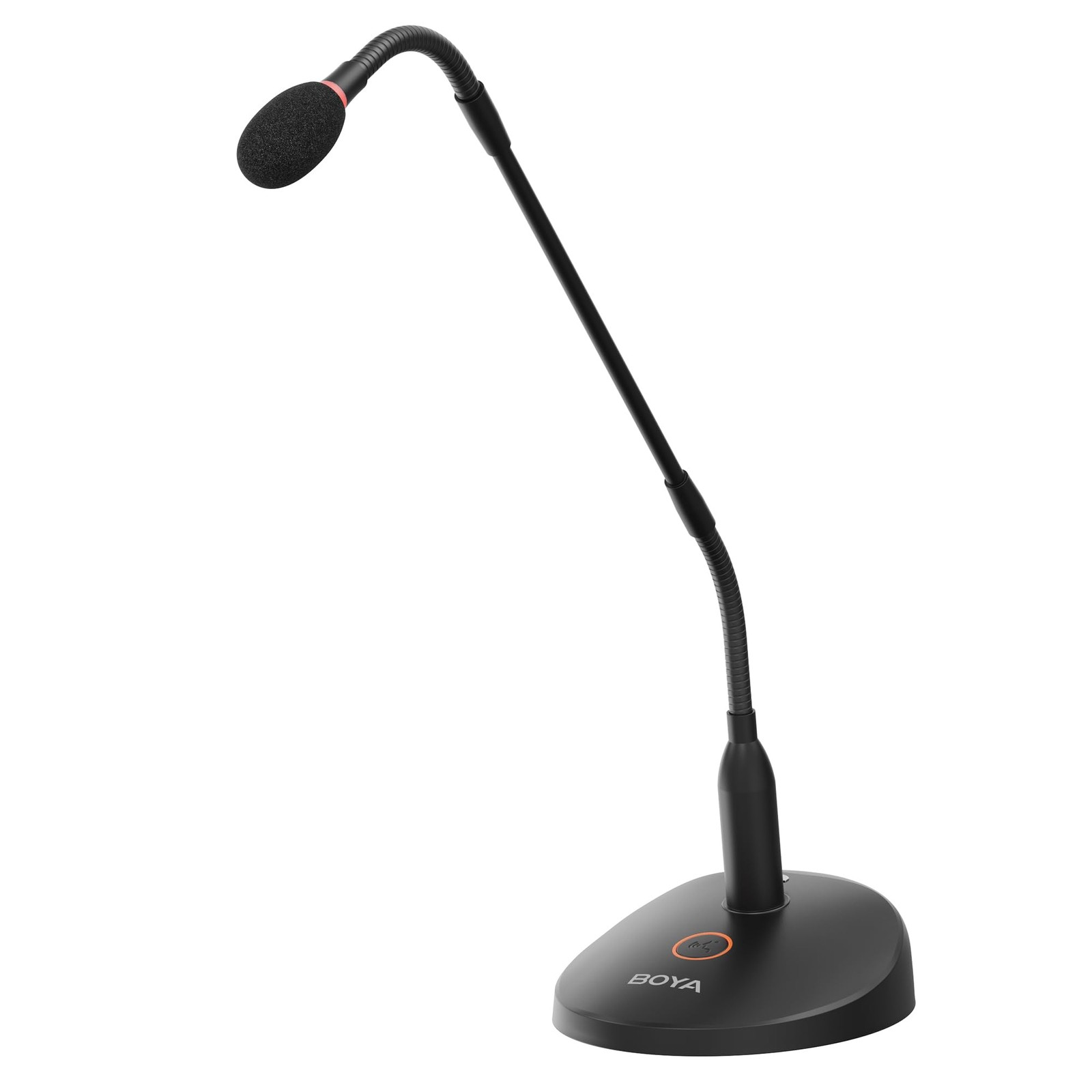 Desktop Gooseneck Condenser Microphone 18″ Podium Microphones with Mute Butto…