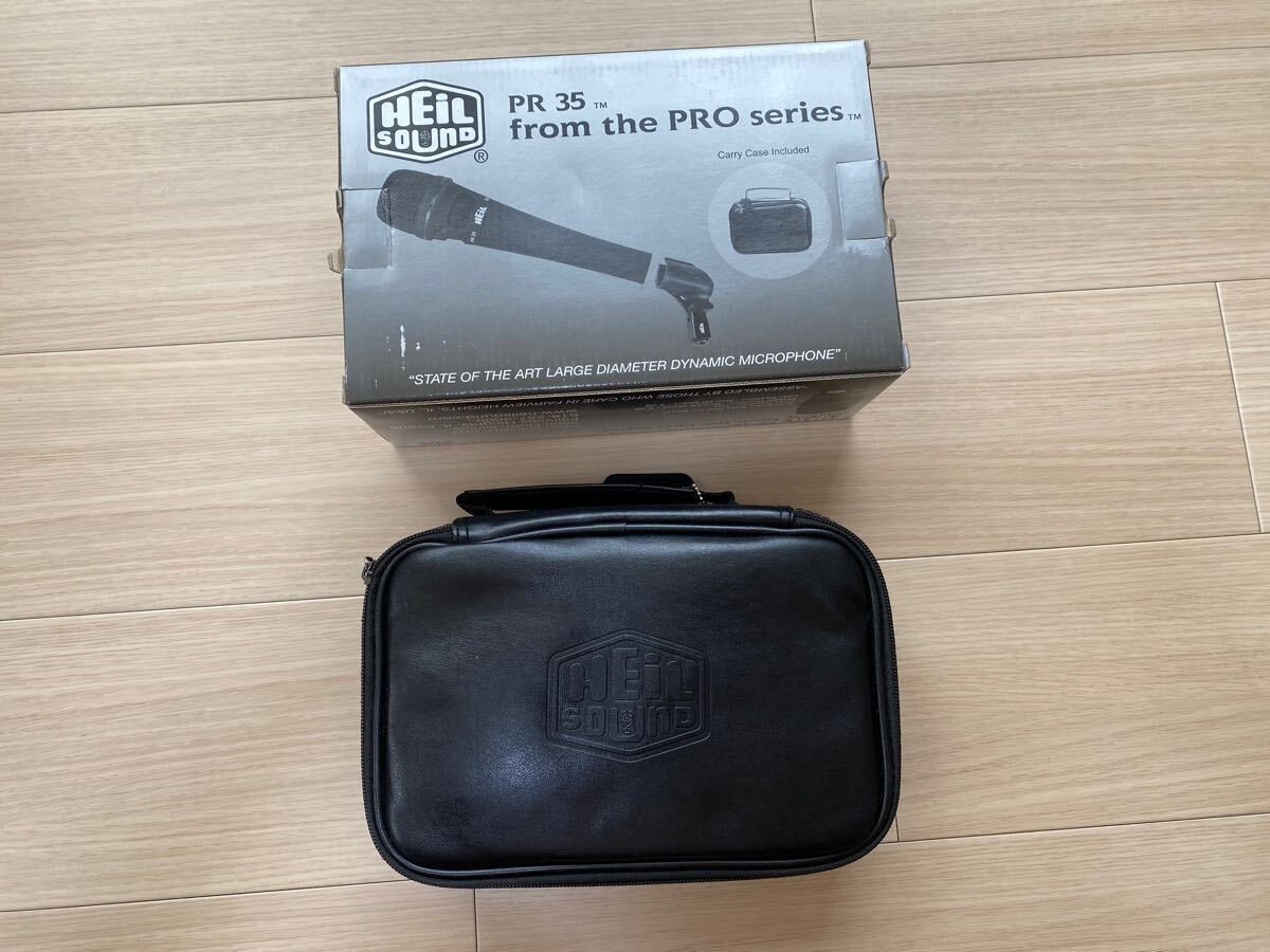 Heil Sound PR35 Dynamic Microphone Cardioid 40Hz-18kHz Used