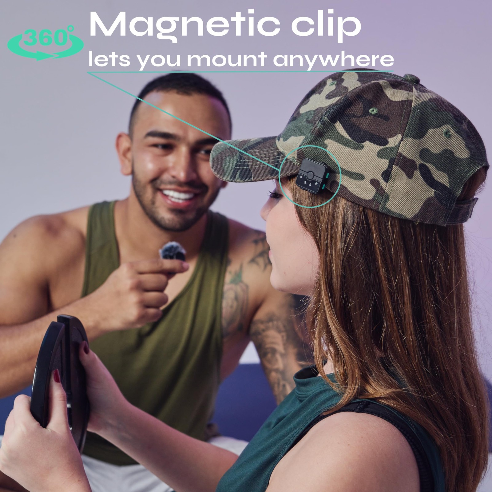 Creatormic Voice-enhancing Mini Wireless Lavalier Microphones for Iphone, And…