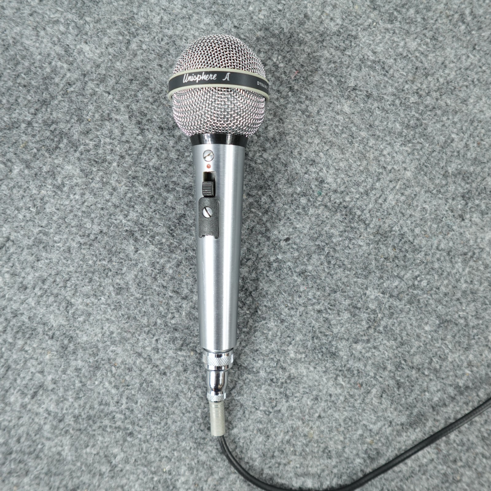 Shure Microphone PE 585 Unisphere A Dynamic W/ 18′ Cable ¼ Jack Works USA VTG🔥