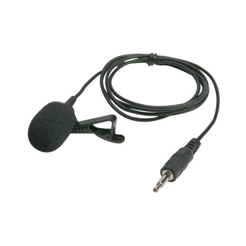 Califone LM-319 FG1 LG1 Electret Lapel Low Profile Microphone 1/8″ 3.5mm plug