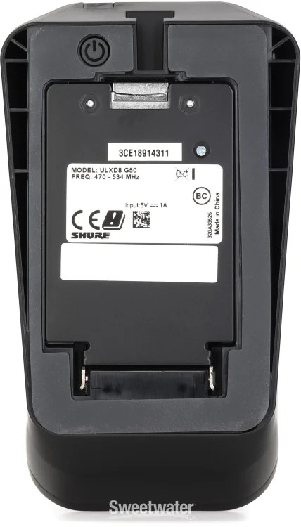 Shure ULXD8 Goosneck Base Wireless Transmitter – G50 Band