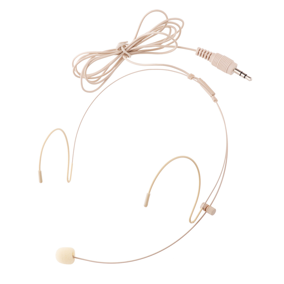 XLR 3Pin 4Pin 3.5mm Mini Wired Headworn Headset Headworn Microphone w/2 Earhook
