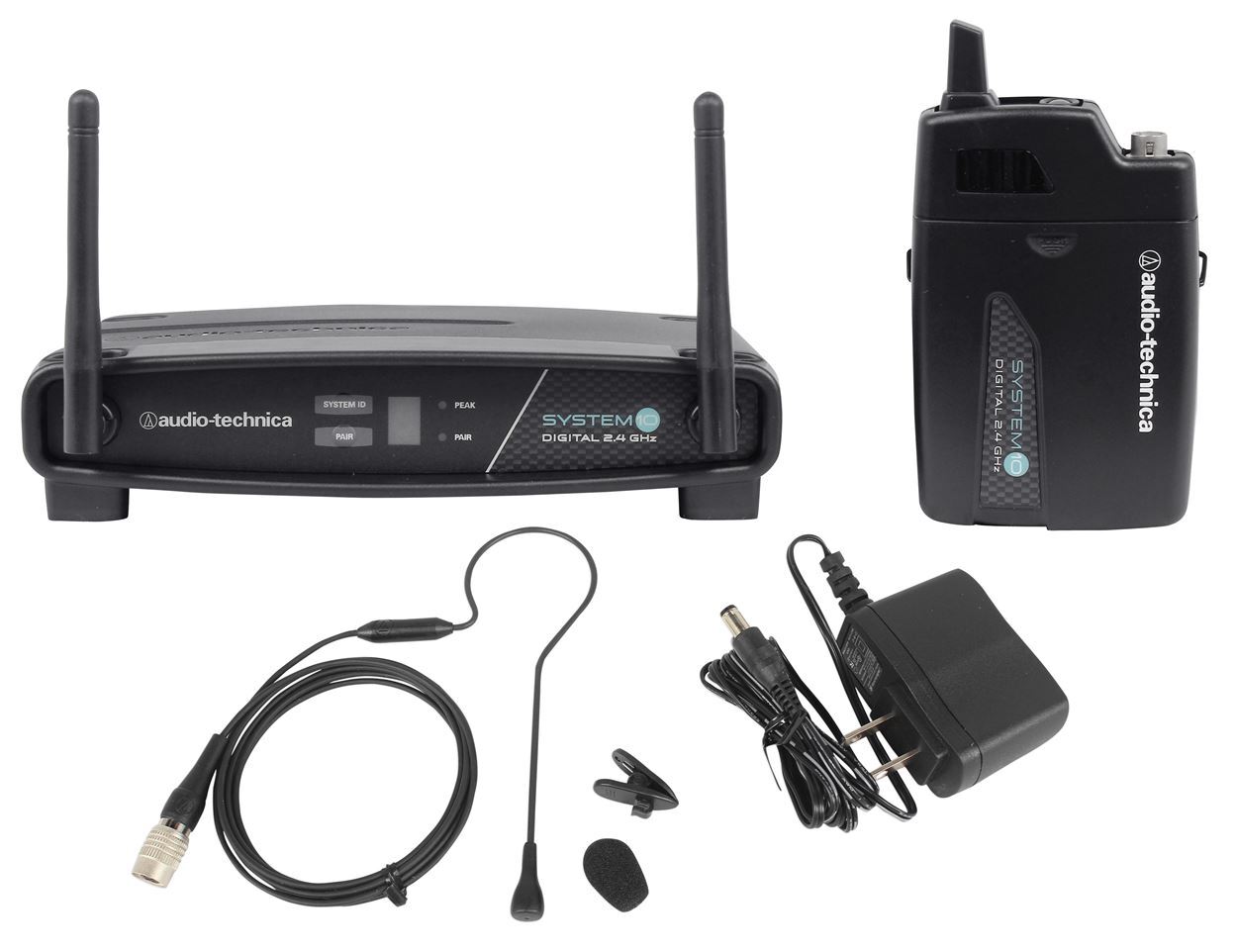 Audio Technica Digital Wireless Headset Microphone System 4 Church Sound Systems