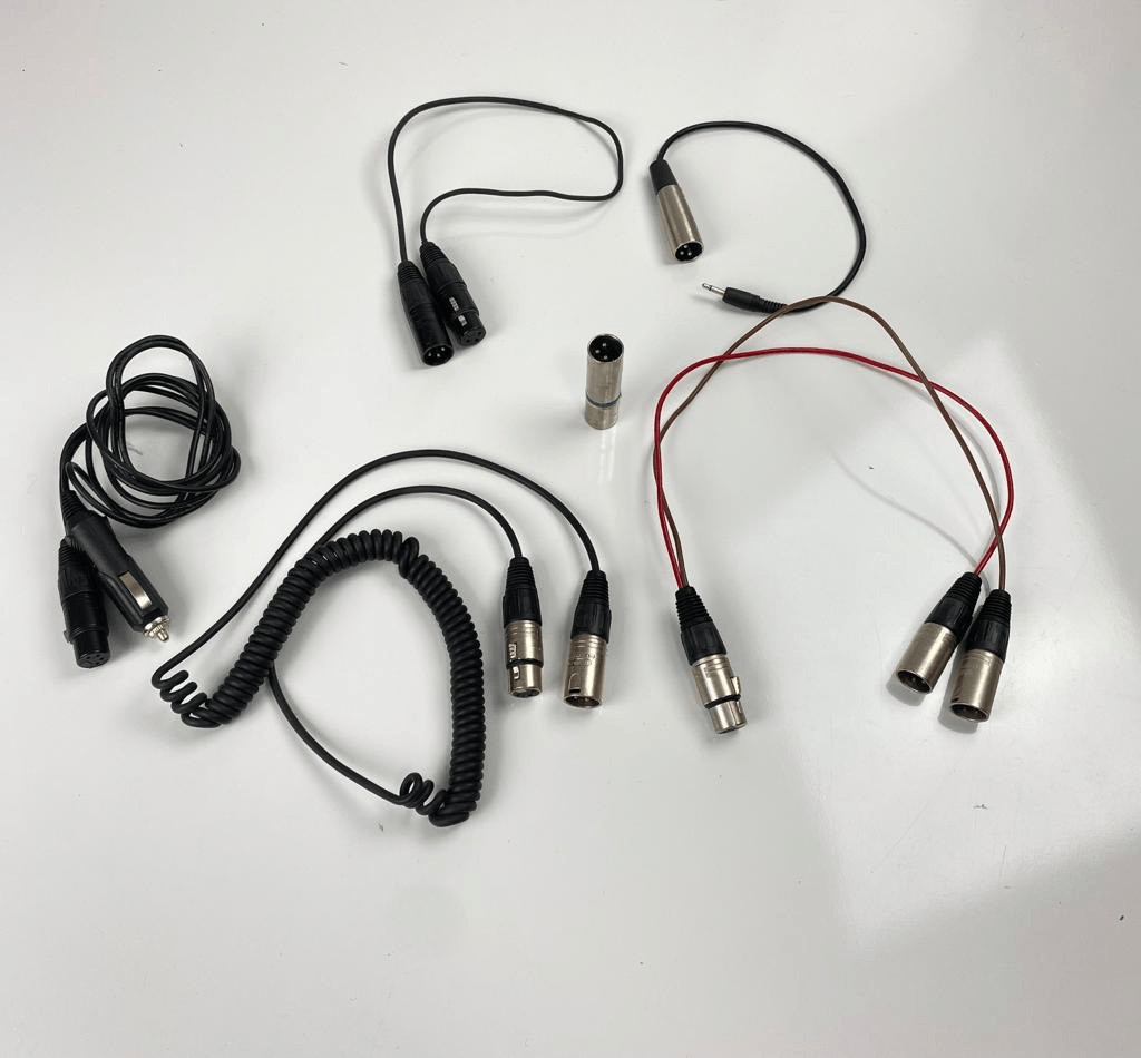 XLR Cable Adapters Assortment of 6 Preowned Good Working Condition DS1784