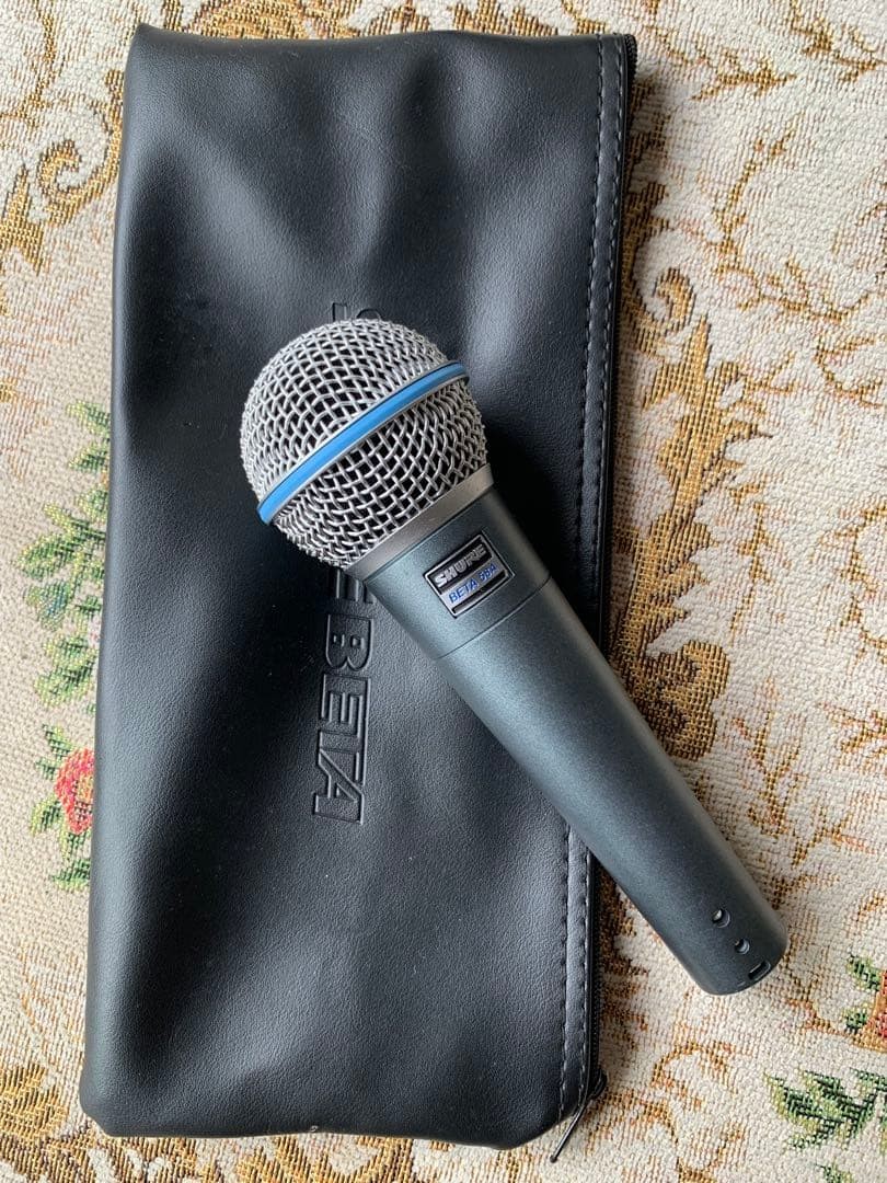 Shure Beta 58A Dynamic Vocal Microphone Gray Used