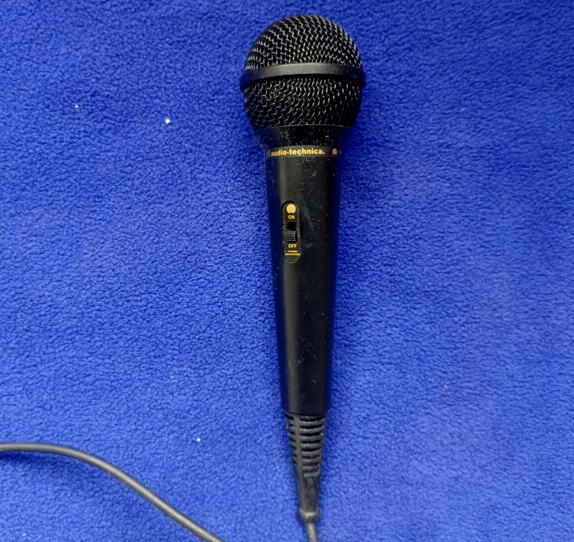 Audio Technica ATR20 Vocal Instrumental Microphone Vintage W/16 feet Cable