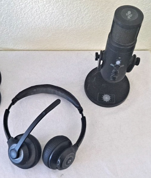 Vivitar Studio USB LED Mic Recording USB Microphone VMICRGB02 Lot of 2 pcs.
