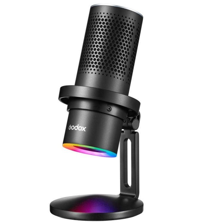 GODOX EM68X RGB USB CONDENSER GAMING MICROPHONE (W/ APP CONTROL)
