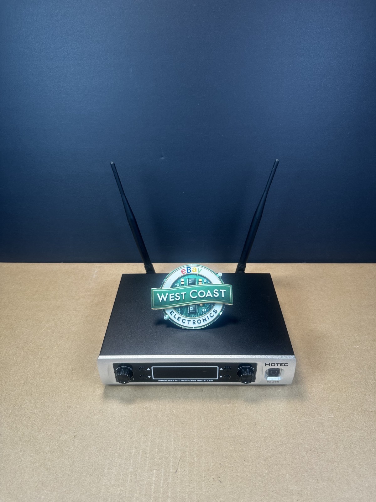 HOTEC UHF Wireless Microphone System Reciver Only Ships Fast!!!