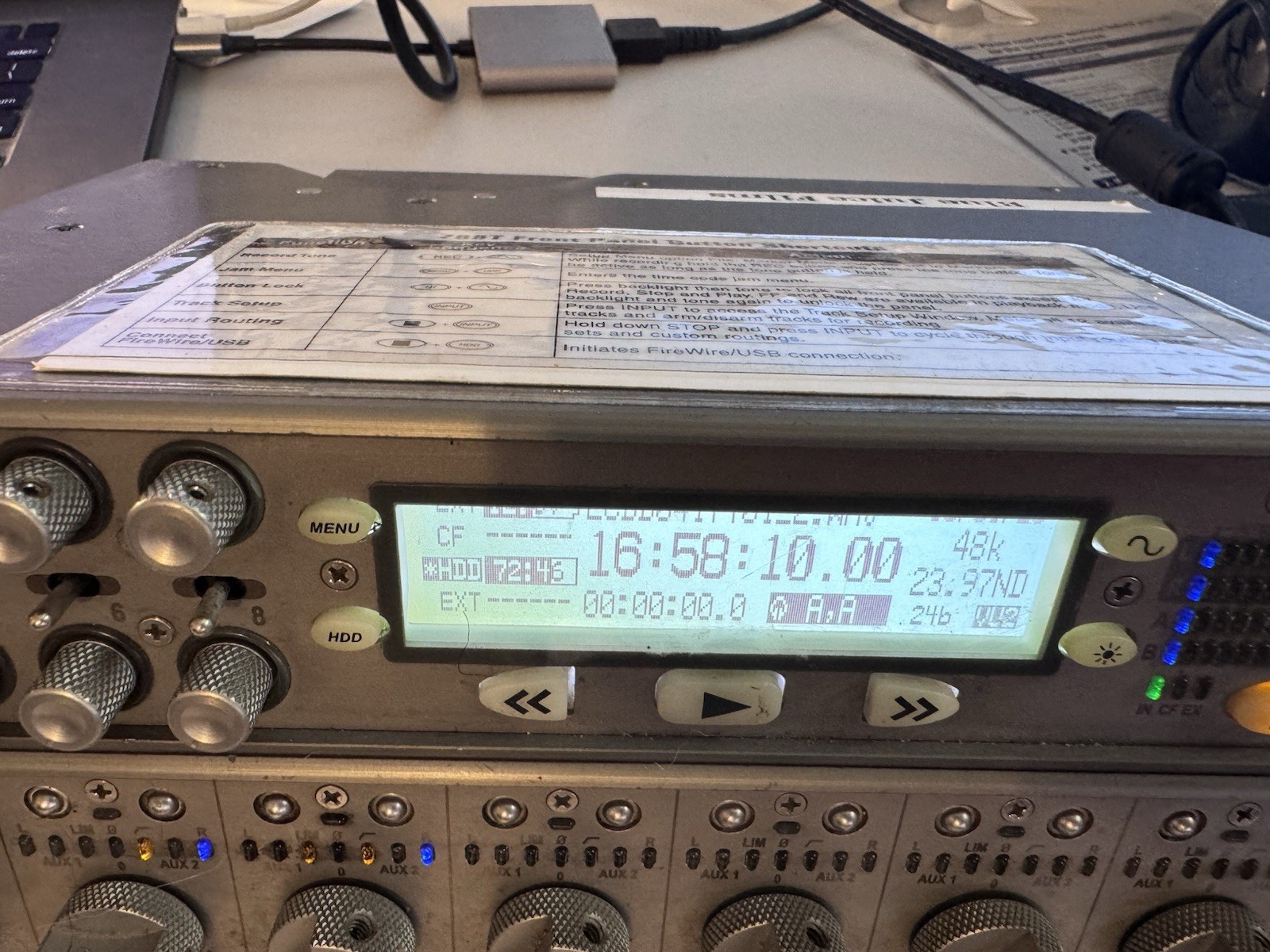 Sound Devices 788T SSD Field Mixer Recorder w CL8 Controller Tested And Working