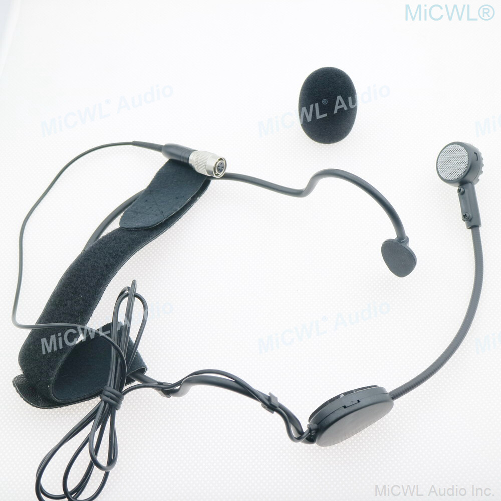 Dynamic ME3 Headset Microphone for Audio-Technica ATW Wireless Belt Pack System