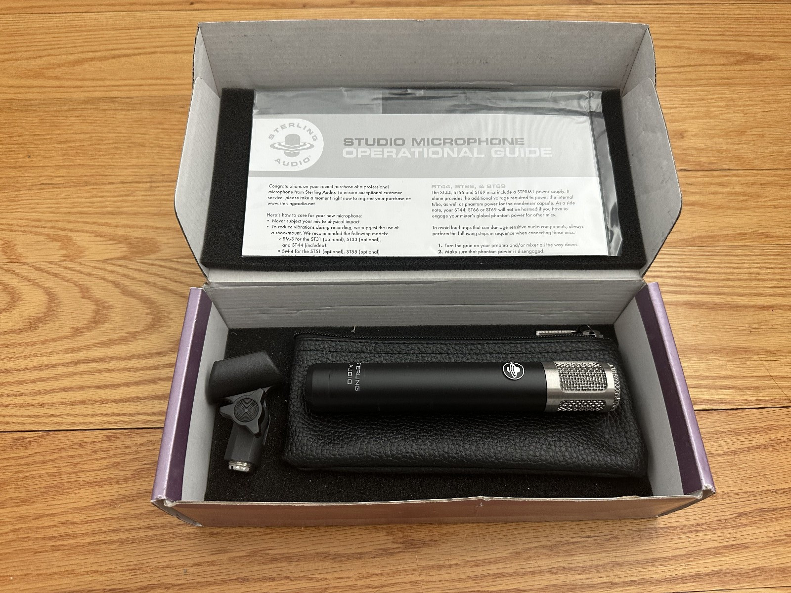Sterling Audio ST31 Small Diaphragm FET Condenser Microphone – New