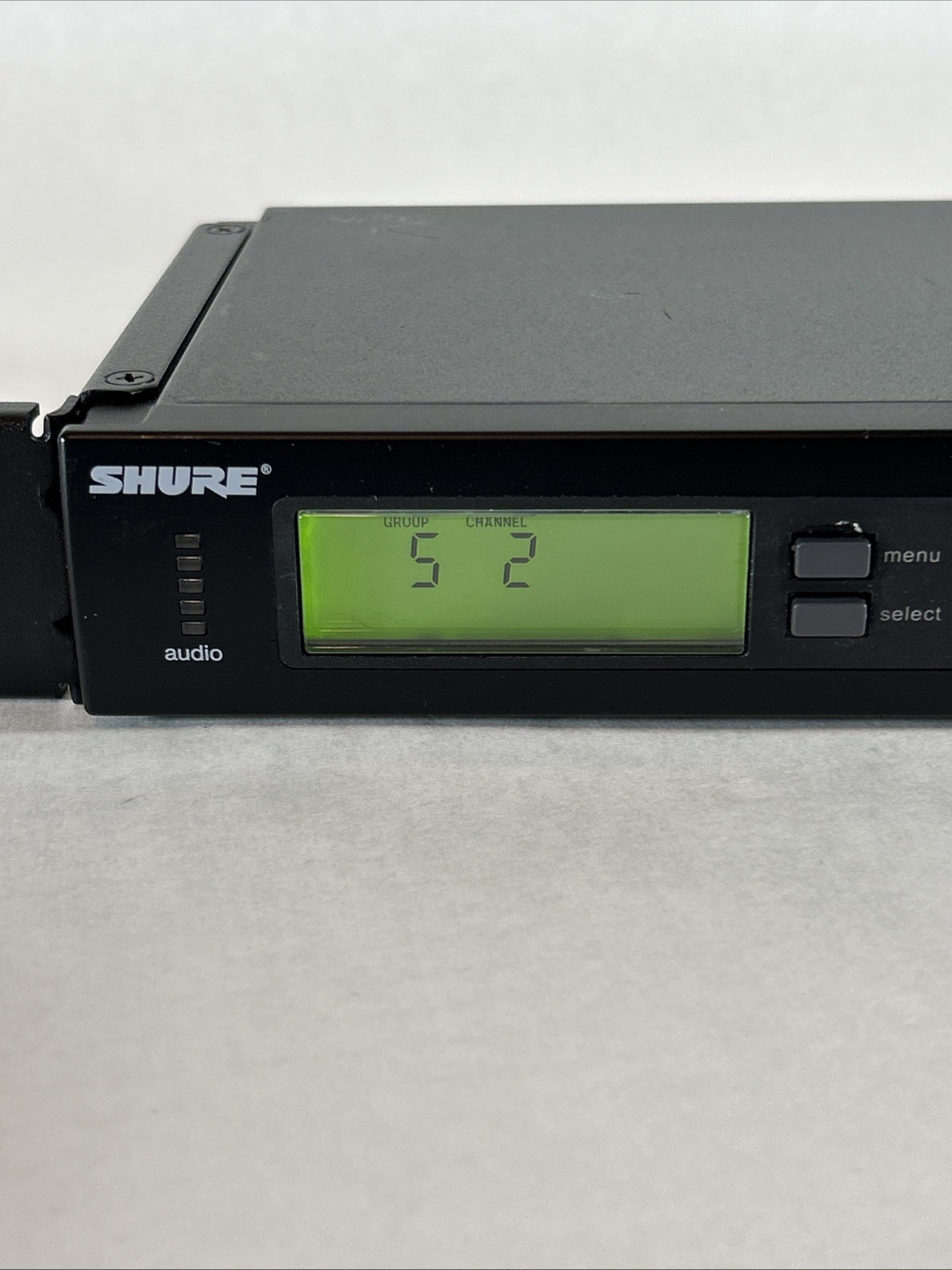 Shure SLX4-G5 494-518MHz Wireless Microphone Receiver (RECIEVER ONLY) Tested