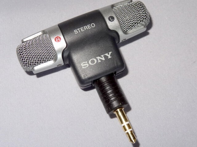Sony ECM-DS70P condenser Microphone Stereo Music Pickup