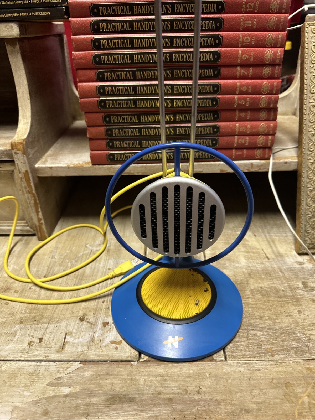 Microphones Desktop USB Microphone Used