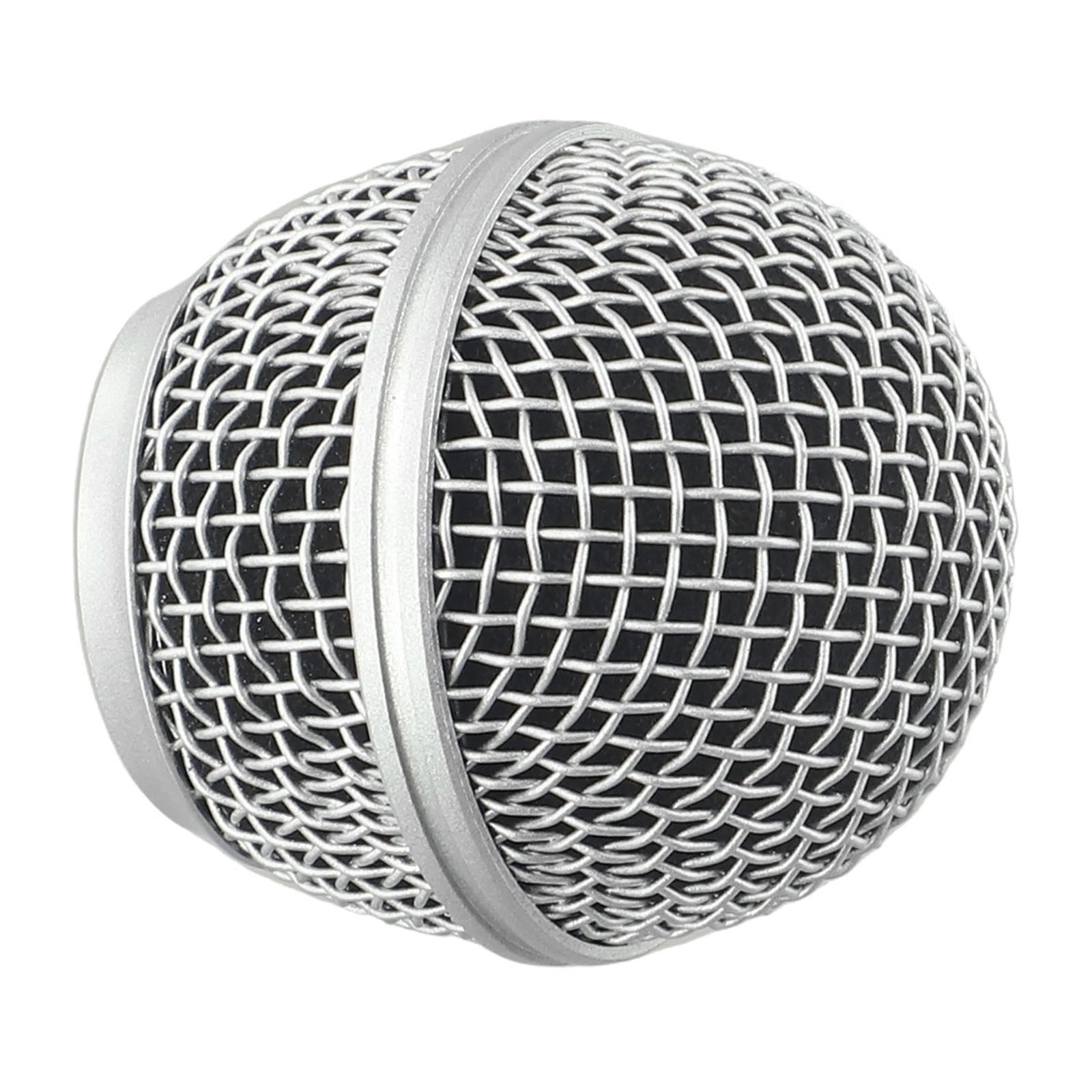 1 Pcs High-Quality Steel Replacement Mesh Head For 58 Microph For Shure Beta New