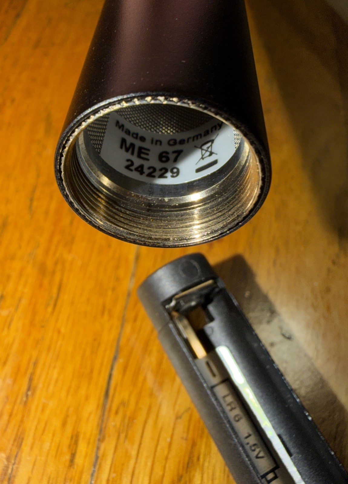 Mint Sennheiser ME67 with K6 Power Module XLR Microphone