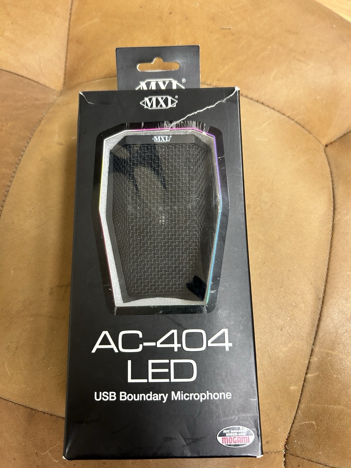 AC-404 LED USB Boundary Microphone. Cable, And Cloth Included