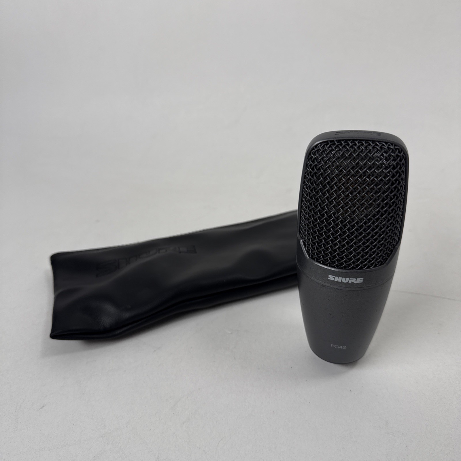 Shure PG42 Cardioid Condenser Vocal Microphone w/Pouch | NO MOUNT