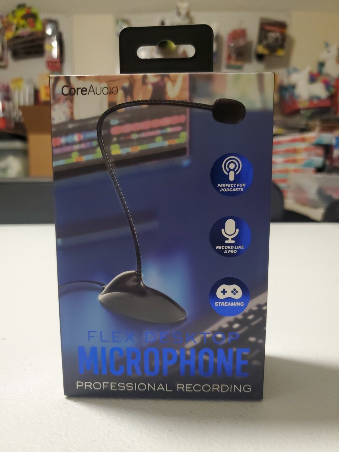 Microphone Desktop Reducing 3.5mm Black for Computer Laptop Notebook