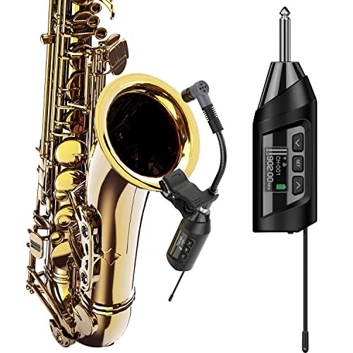 Wireless Saxophone Microphone System, Clip-On TR-15 | Portable Single Set