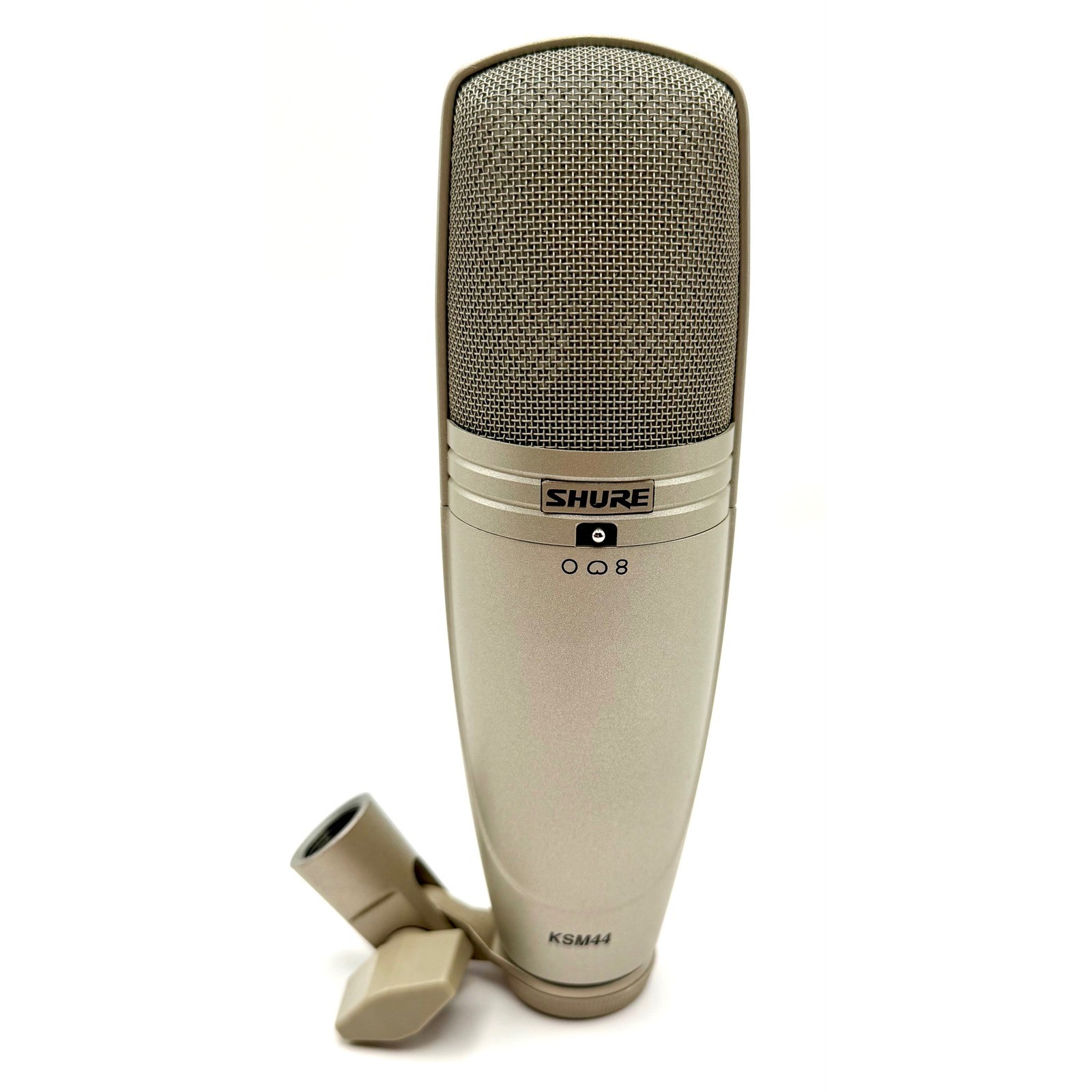 Shure KSM44 Multi-Pattern Condenser Microphone Studio Kit with Case Shock Mount