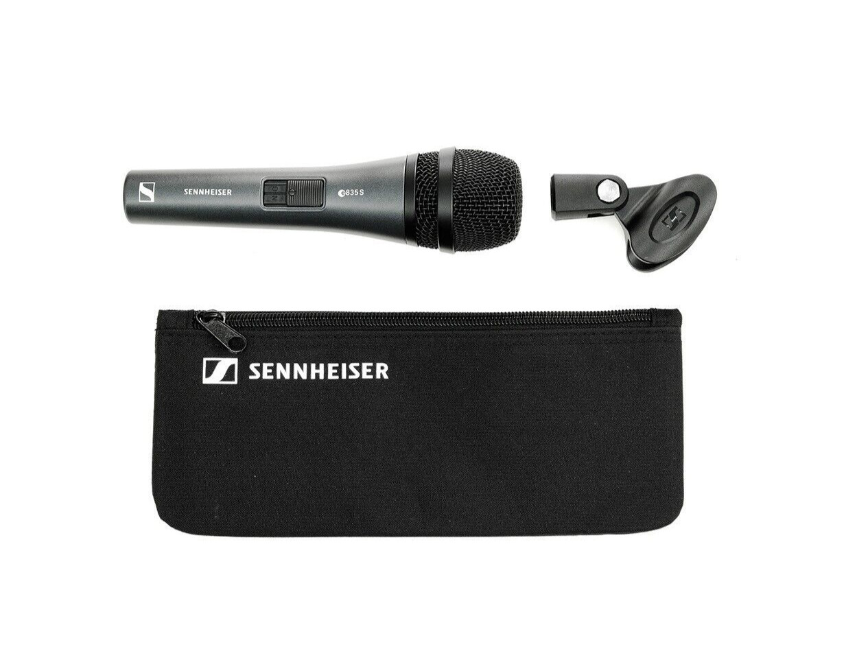 *BRAND NEW* SENNHEISER E835-S Dynamic Vocal Microphone with On/Off Switch