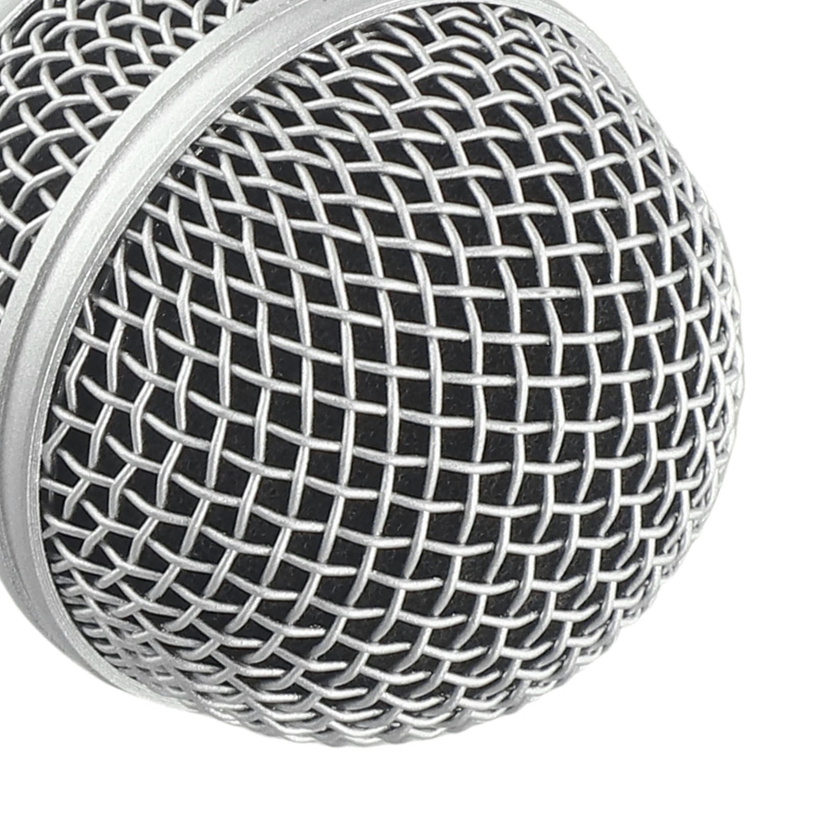 1 Pcs High-Quality Steel Replacement Mesh Head For 58 Microph For Shure Beta New
