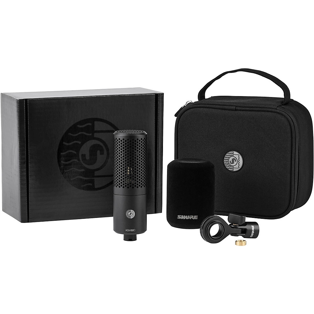 Shure KSM32CHM LargeDiaphragm Cardioid Condenser Microphone