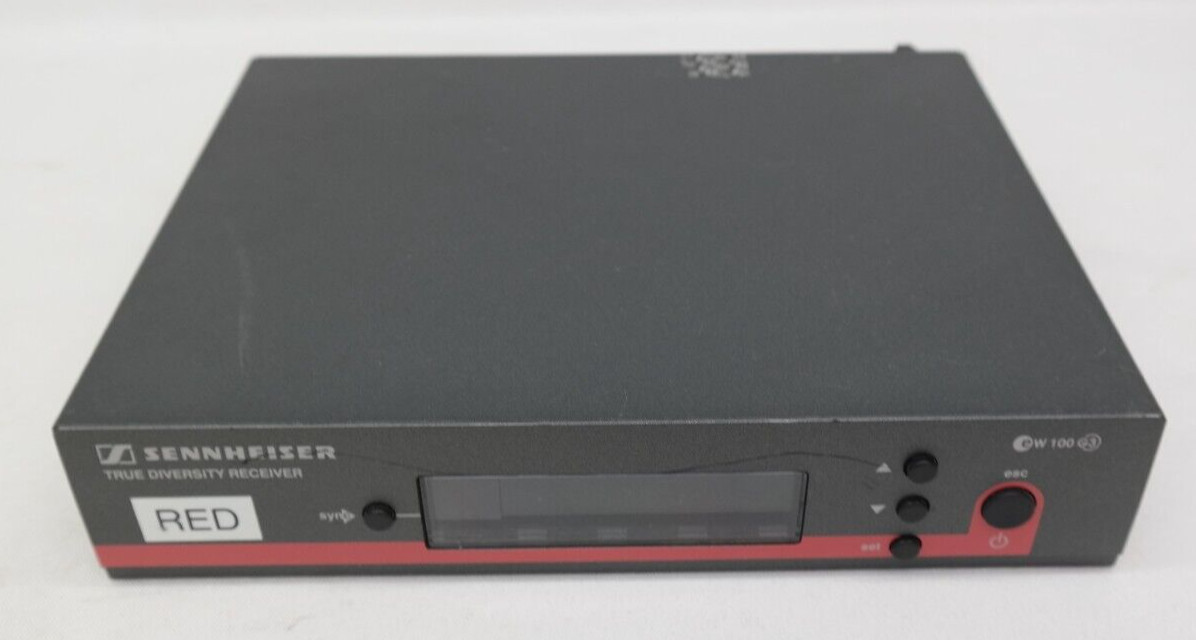 Sennheiser True Diversity Receiver EW 100 G3 626-662 MHz Display Issue JH