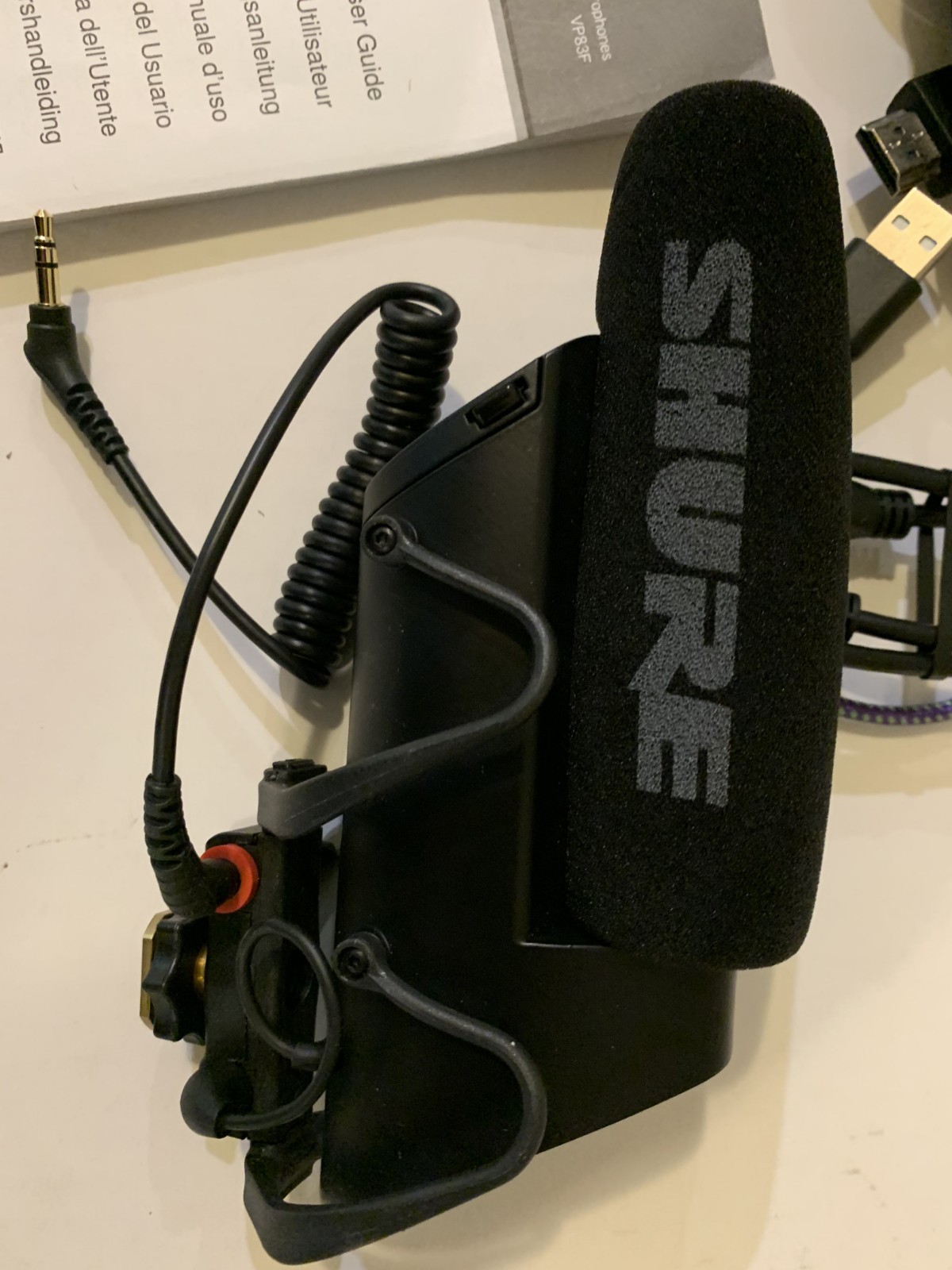 shure video mike