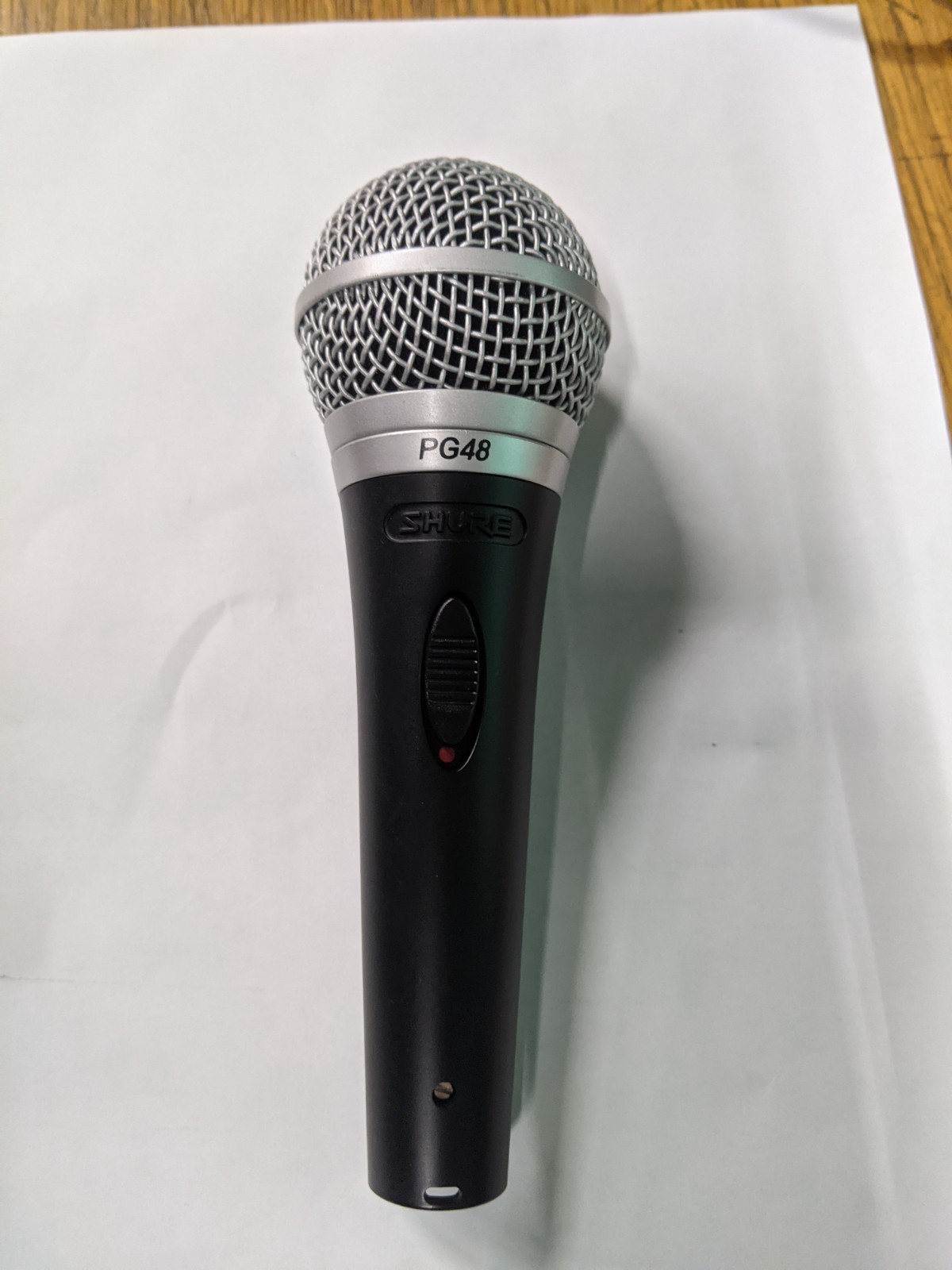 Shure PG48-XLR Dynamic Wired Professional Microphone only