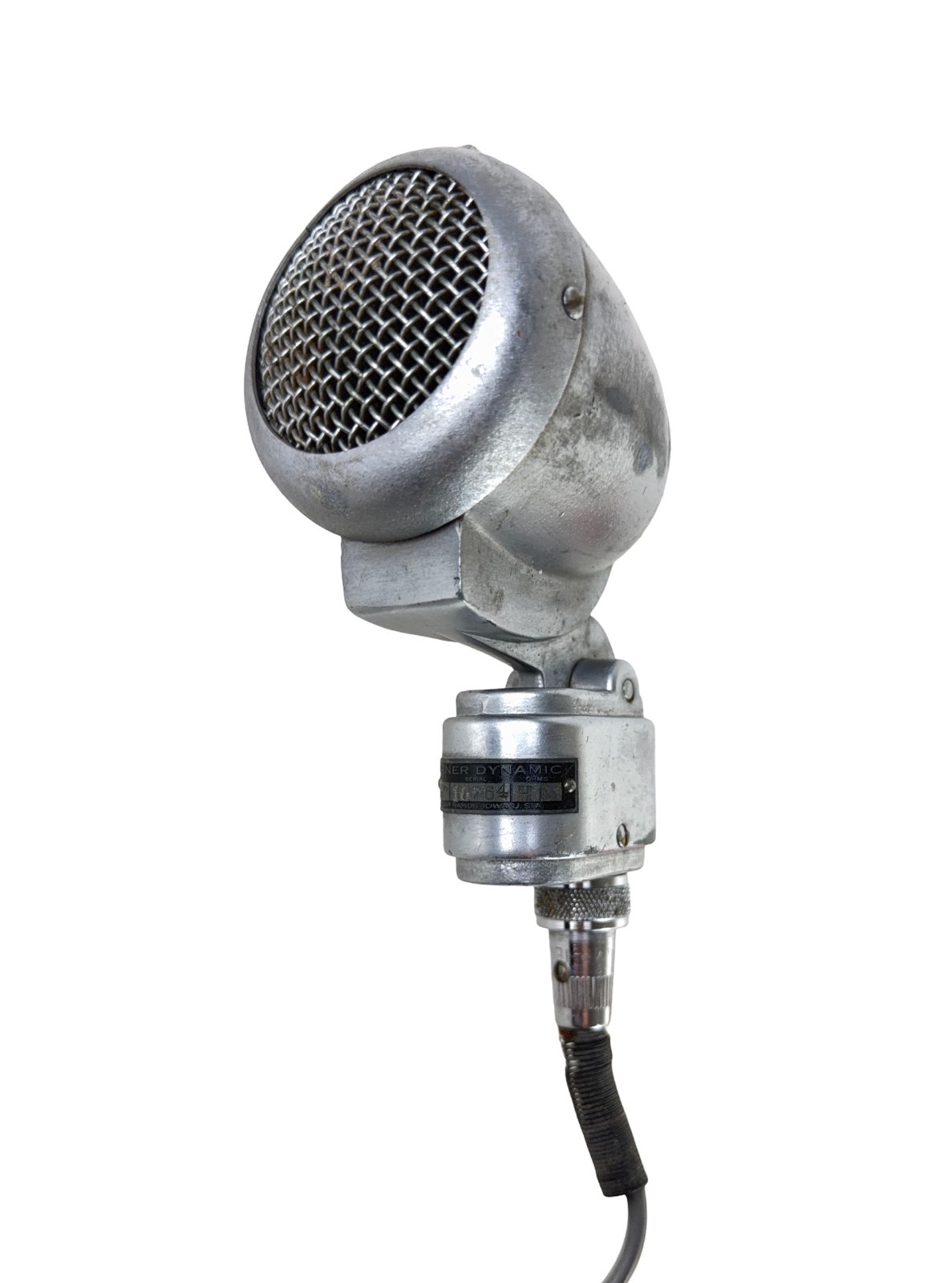 1950s Turner Model 22D Classic Dynamic Microphone Untested