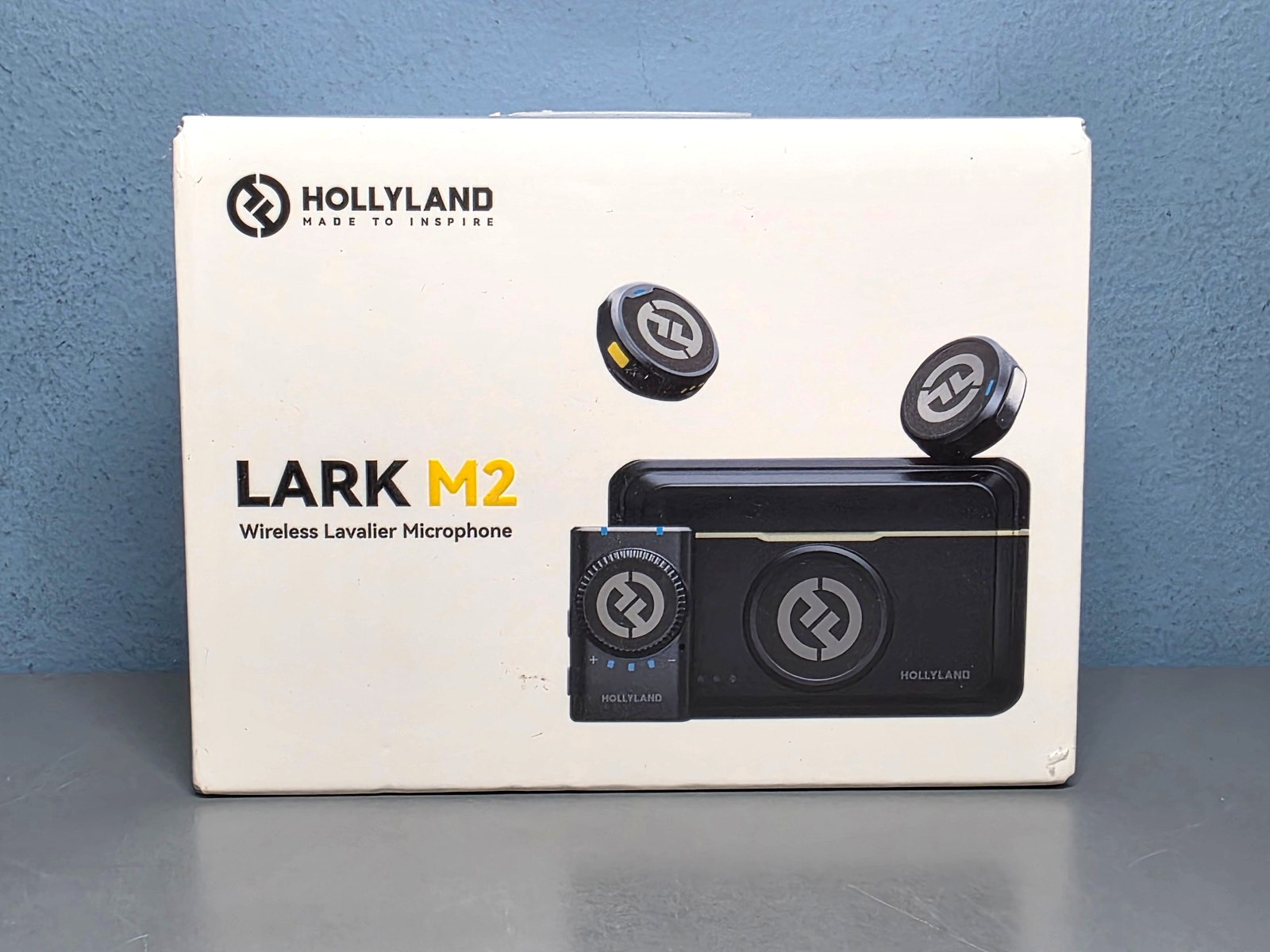 Hollyland Lark M2 Wireless Lavalier Microphone (Duo, Shine Charcoal) for iPhone